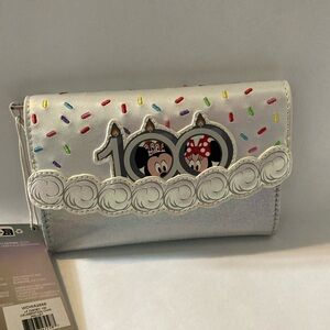 Disney Silver Wallet with Characters